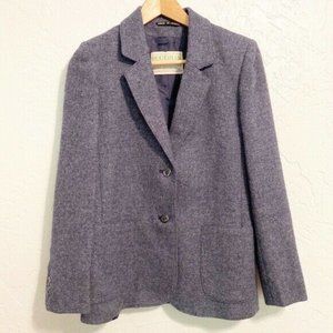 Authentic vintage Hourihan Blue tweed blazer sz 8